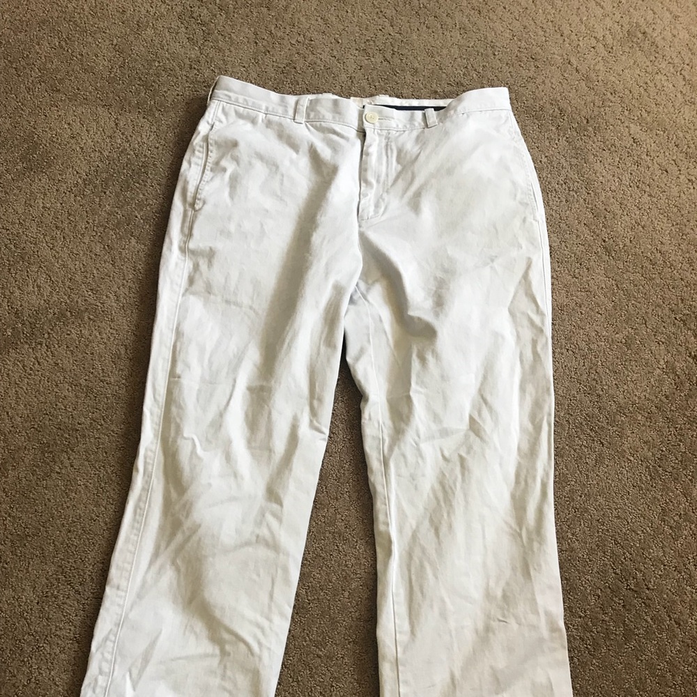 Men’s khakis j.crew gently used no Wear & Tear